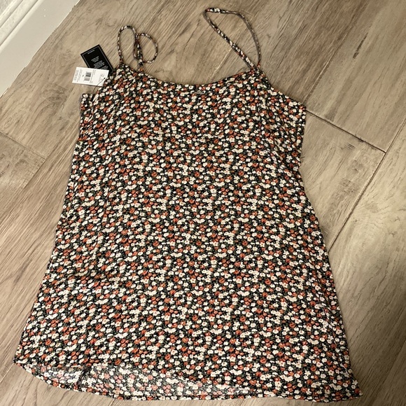 Volcom Dress floral summer dress spaghetti strap XL - Picture 5 of 10